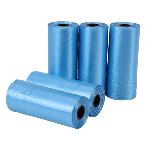 Rolls of dog bags