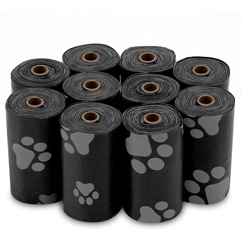 Rolls of dog bags